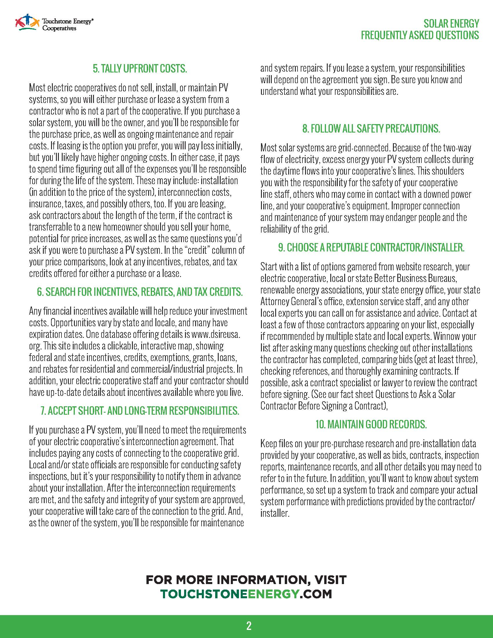 10 STEPS PAGE 2