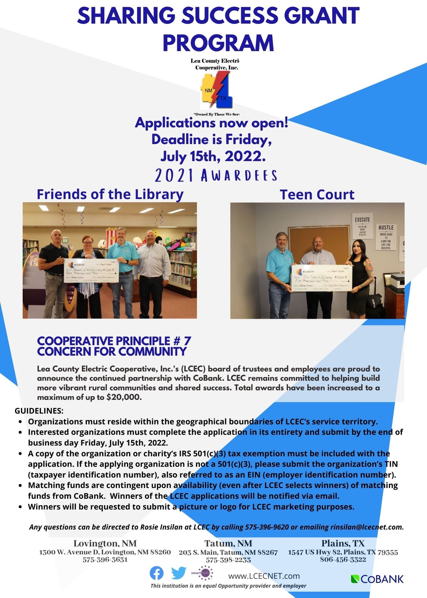 2022 Sharing Success Program